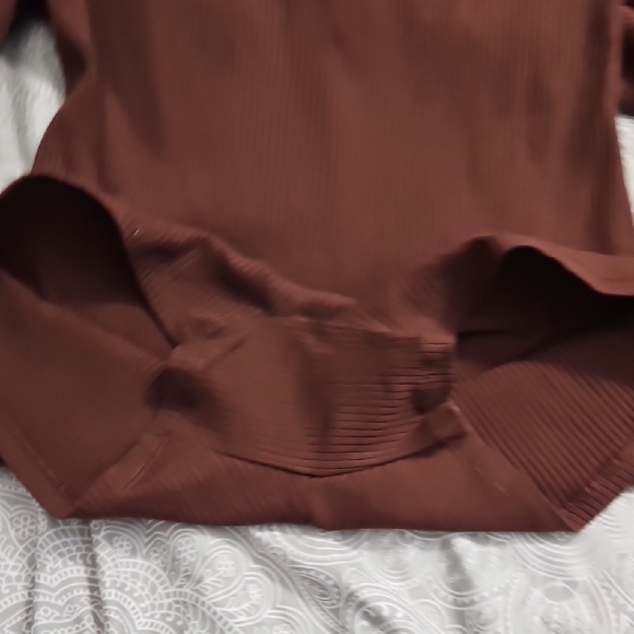 PINK Victoria's Secret Chocolate Brown Bodysuit - Picture 10 of 11